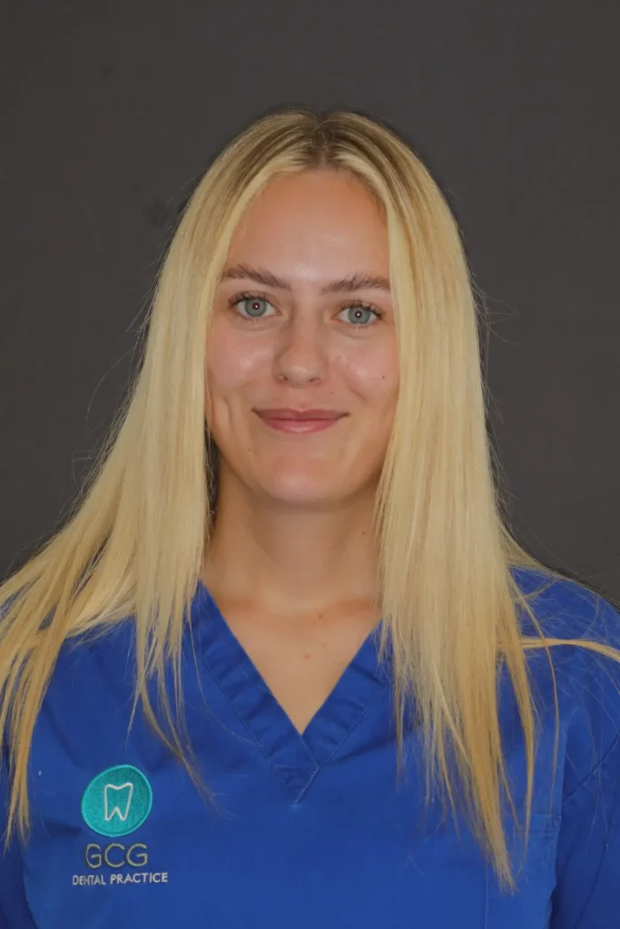 portrait of trainee dental nurse, cayleigh